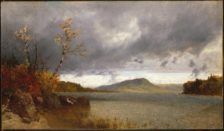 John Frederick Kensett Lake George oil painting image